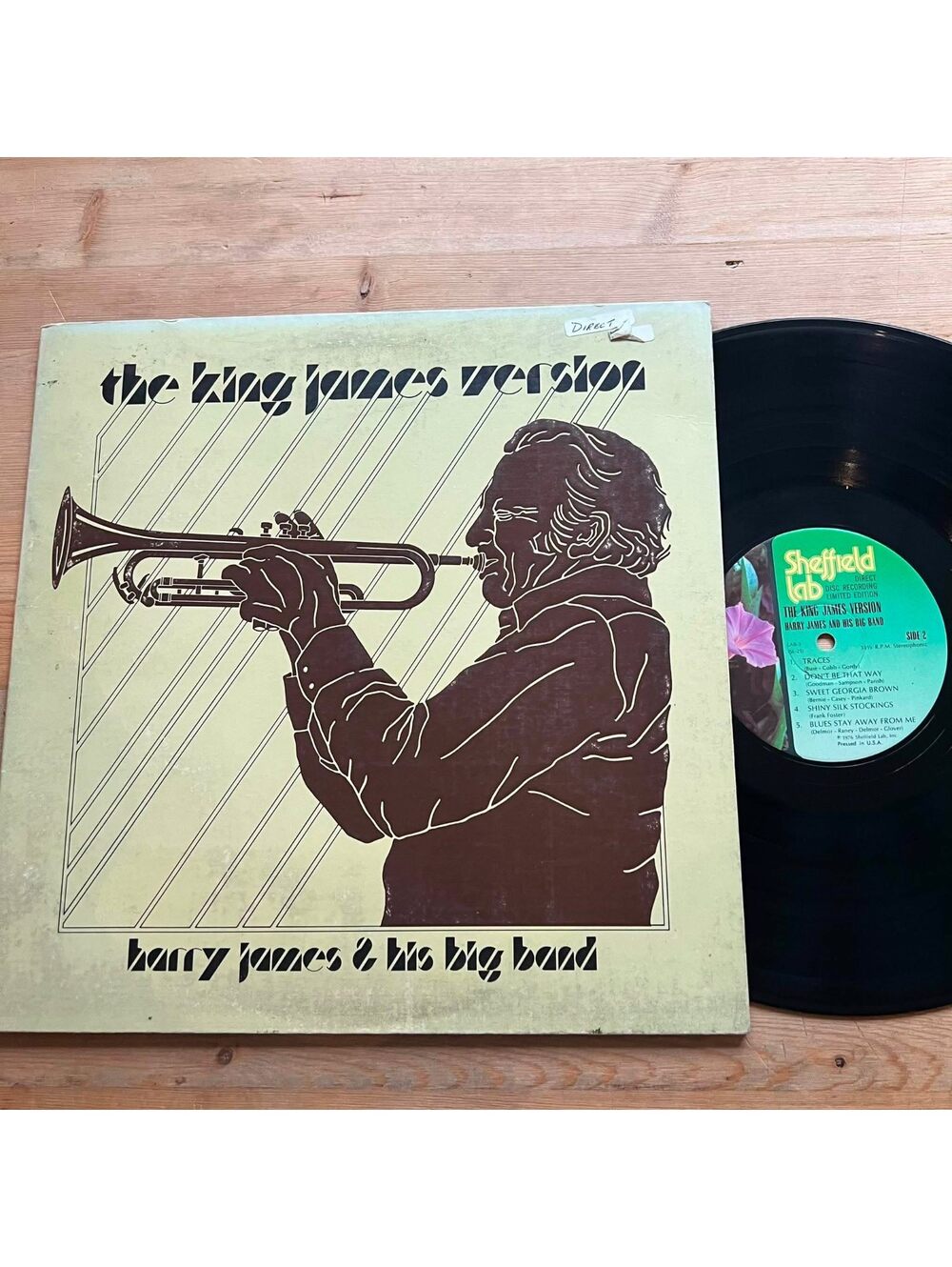 Harry James & his Big Band - The King James Version 33rpm VG+ VR27